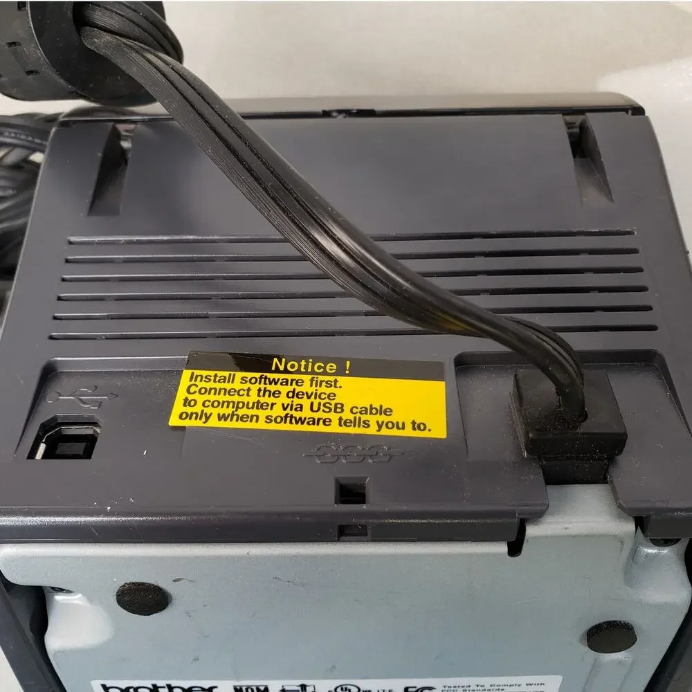 Brother QL-500 P-Touch Direct Thermal PC Label Printer – Used